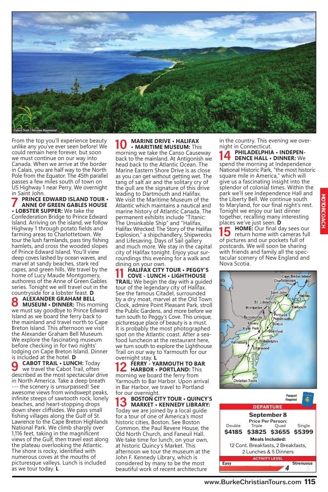 Christian Tours Travel Adventures Catalog Weekly Ad January 1 - December 31, 2026