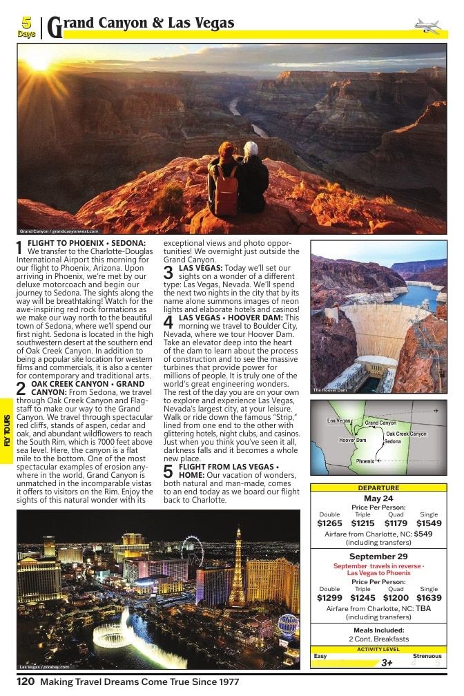 Christian Tours Travel Adventures Catalog Weekly Ad January 1 - December 31, 2026