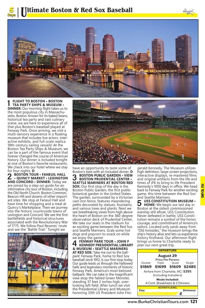 Christian Tours Travel Adventures Catalog Weekly Ad January 1 - December 31, 2026