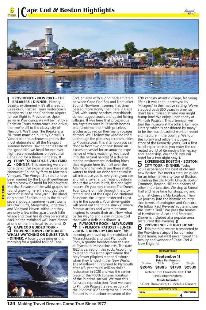 Christian Tours Travel Adventures Catalog Weekly Ad January 1 - December 31, 2026