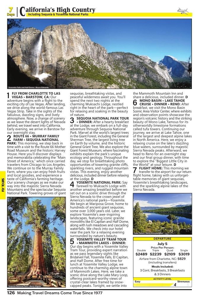Christian Tours Travel Adventures Catalog Weekly Ad January 1 - December 31, 2026