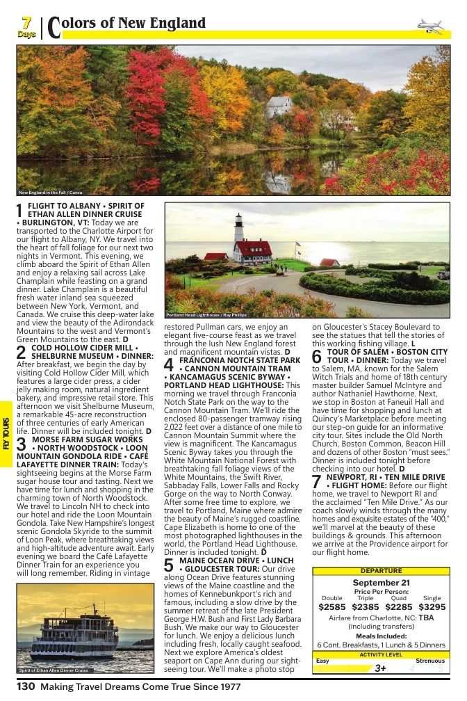 Christian Tours Travel Adventures Catalog Weekly Ad January 1 - December 31, 2026