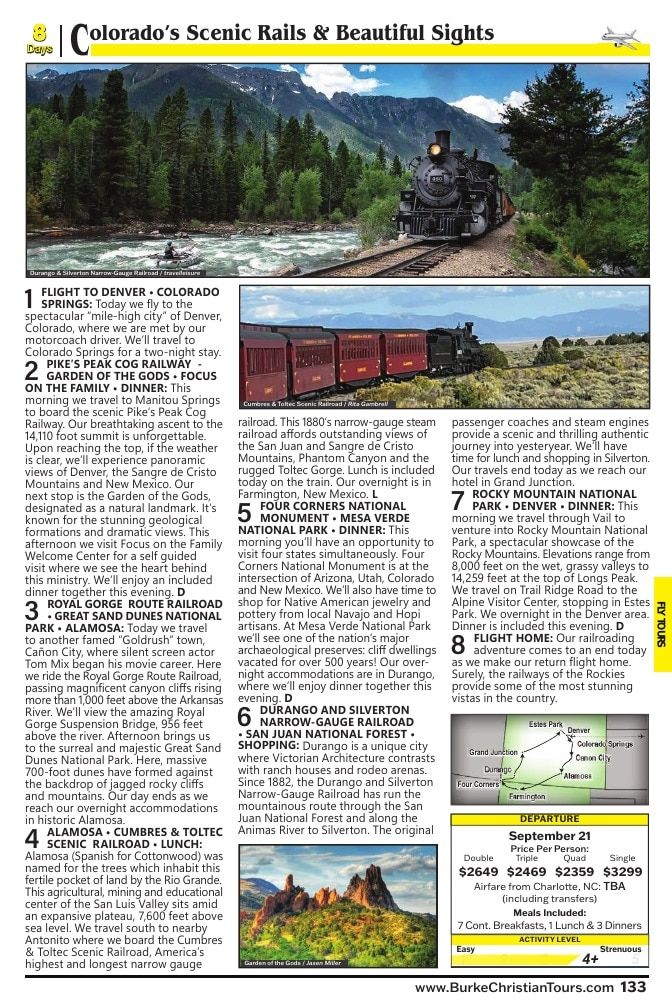 Christian Tours Travel Adventures Catalog Weekly Ad January 1 - December 31, 2026