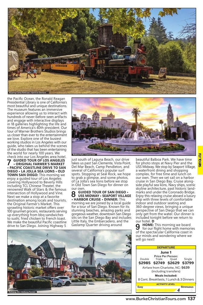 Christian Tours Travel Adventures Catalog Weekly Ad January 1 - December 31, 2026