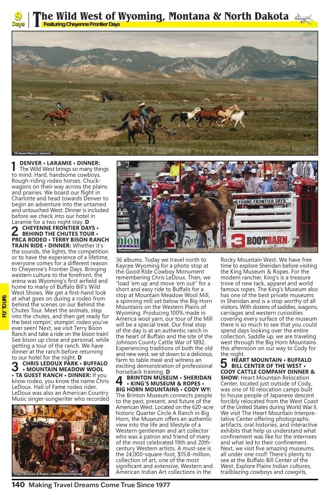 Christian Tours Travel Adventures Catalog Weekly Ad January 1 - December 31, 2026