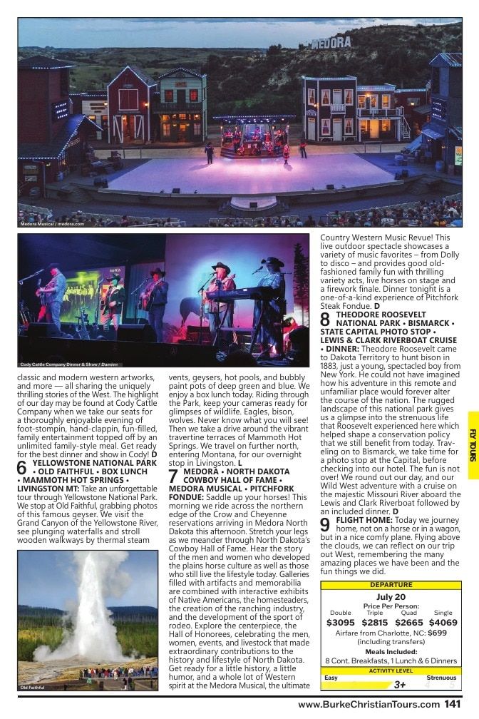 Christian Tours Travel Adventures Catalog Weekly Ad January 1 - December 31, 2026
