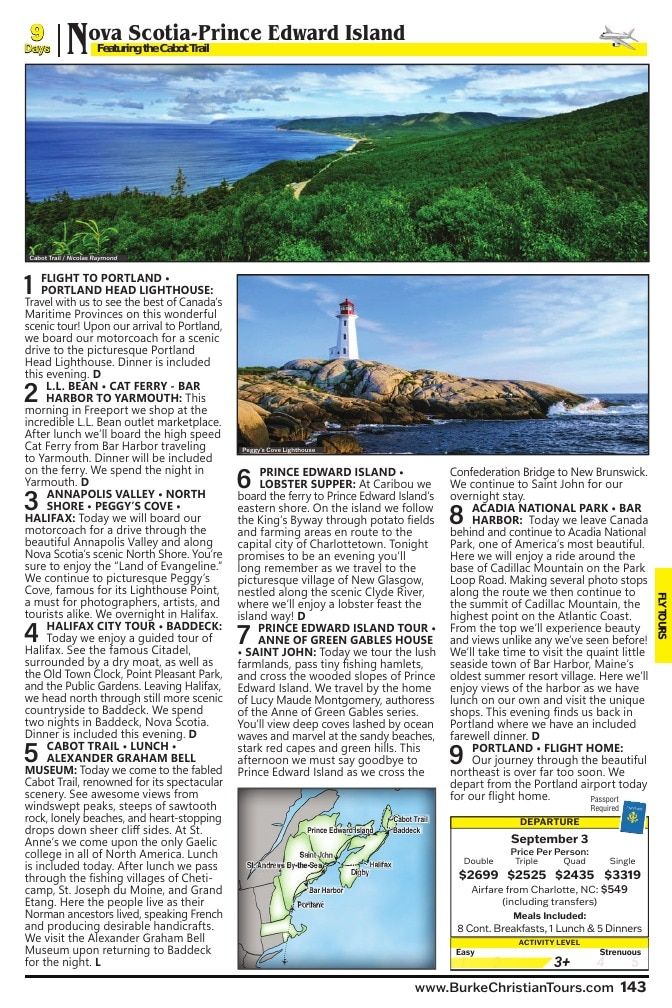 Christian Tours Travel Adventures Catalog Weekly Ad January 1 - December 31, 2026
