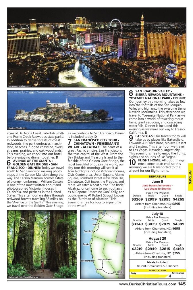 Christian Tours Travel Adventures Catalog Weekly Ad January 1 - December 31, 2026