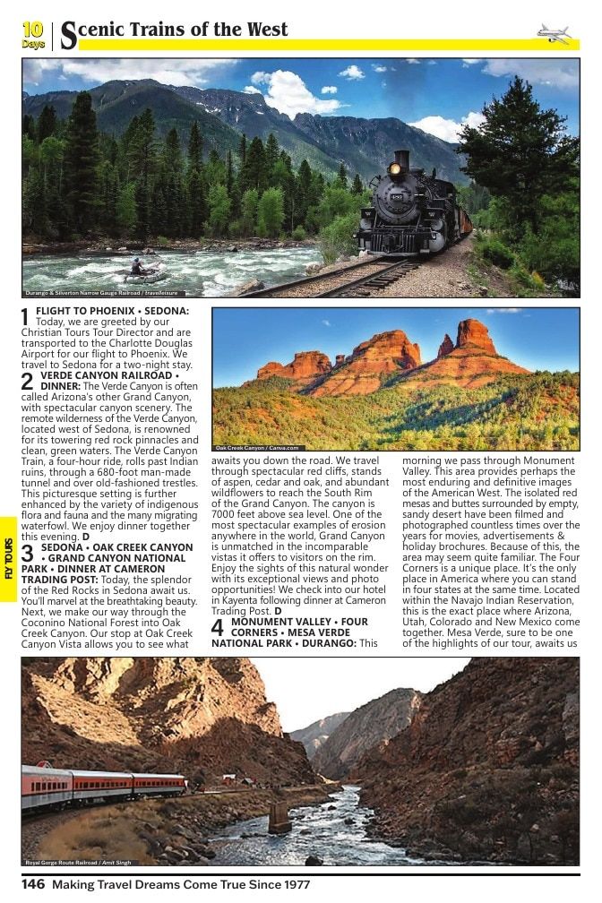 Christian Tours Travel Adventures Catalog Weekly Ad January 1 - December 31, 2026