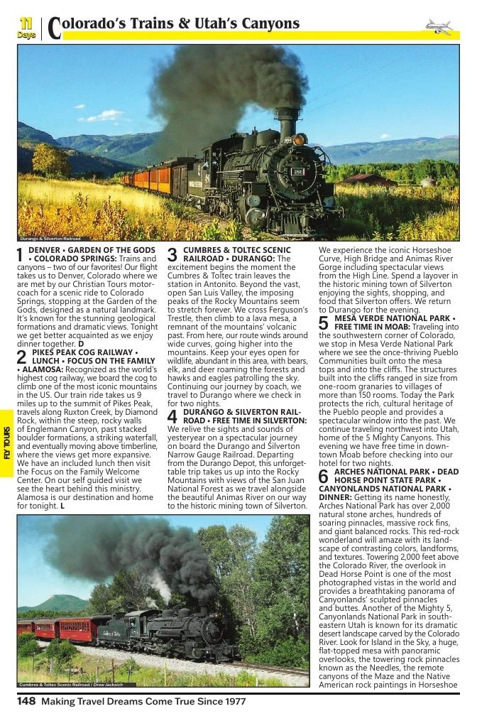 Christian Tours Travel Adventures Catalog Weekly Ad January 1 - December 31, 2026
