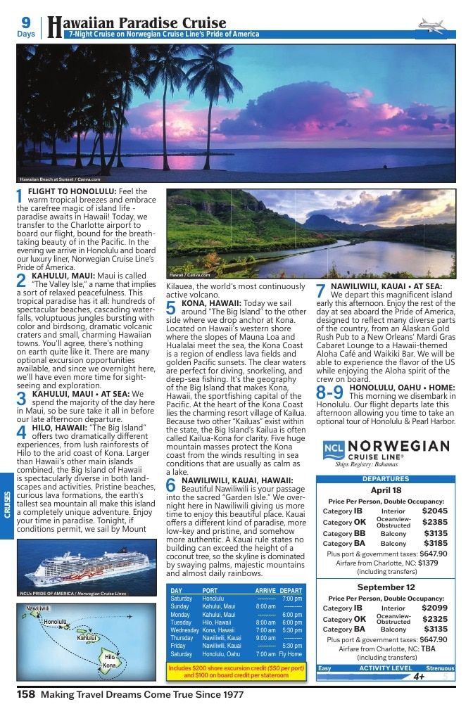 Christian Tours Travel Adventures Catalog Weekly Ad January 1 - December 31, 2026