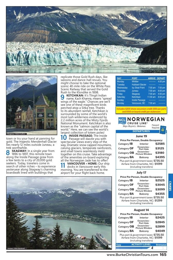 Christian Tours Travel Adventures Catalog Weekly Ad January 1 - December 31, 2026