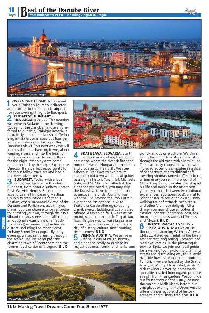 Christian Tours Travel Adventures Catalog Weekly Ad January 1 - December 31, 2026