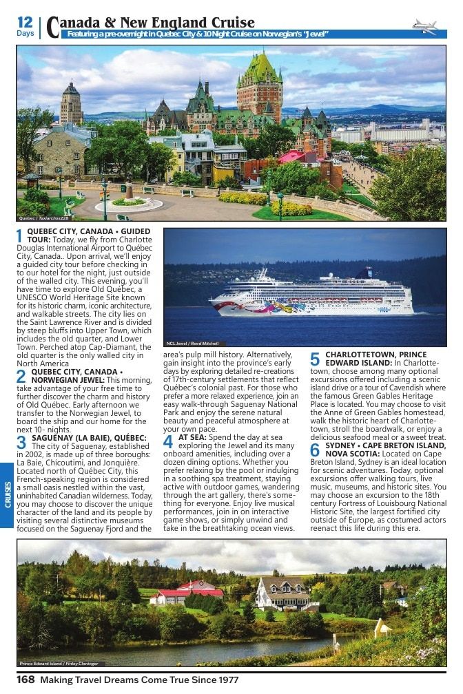 Christian Tours Travel Adventures Catalog Weekly Ad January 1 - December 31, 2026