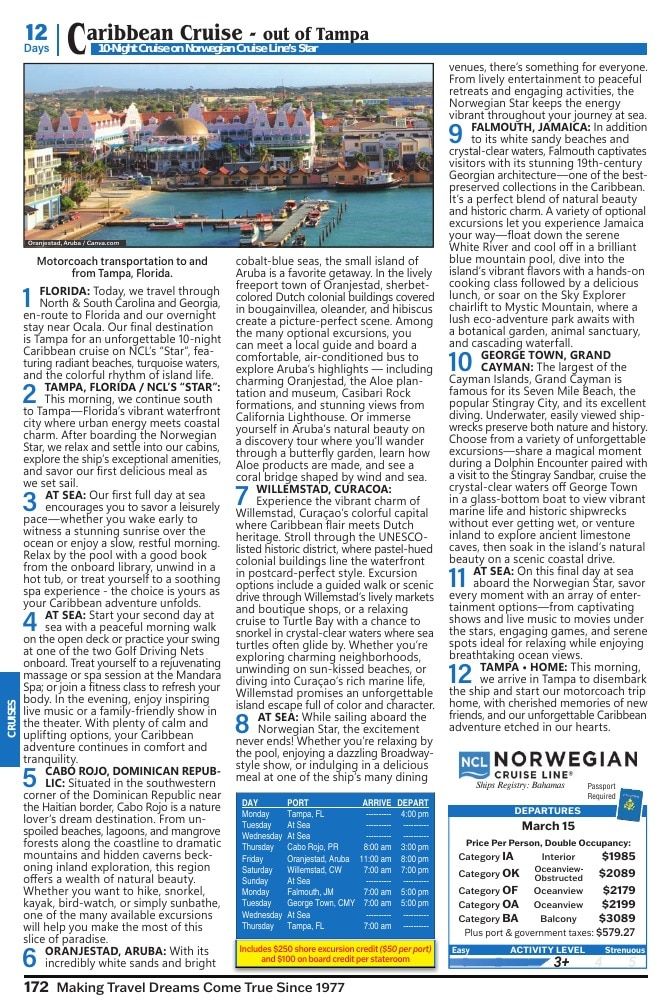 Christian Tours Travel Adventures Catalog Weekly Ad January 1 - December 31, 2026