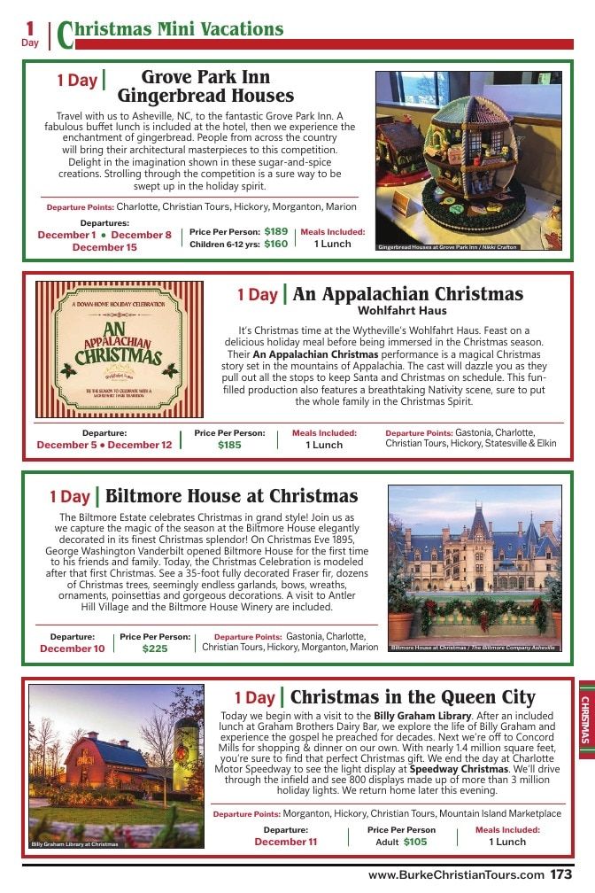 Christian Tours Travel Adventures Catalog Weekly Ad January 1 - December 31, 2026