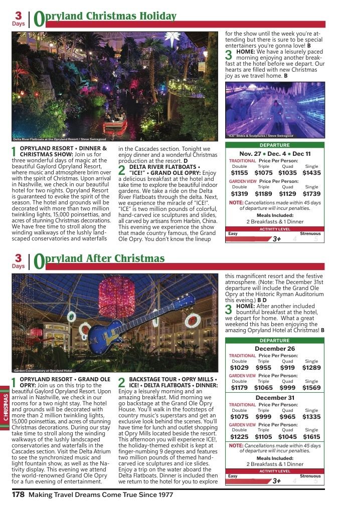 Christian Tours Travel Adventures Catalog Weekly Ad January 1 - December 31, 2026
