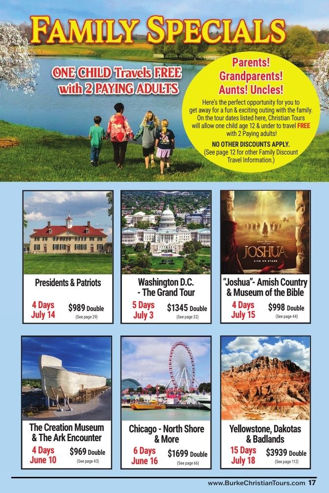 Christian Tours Travel Adventures Catalog Weekly Ad January 1 - December 31, 2026