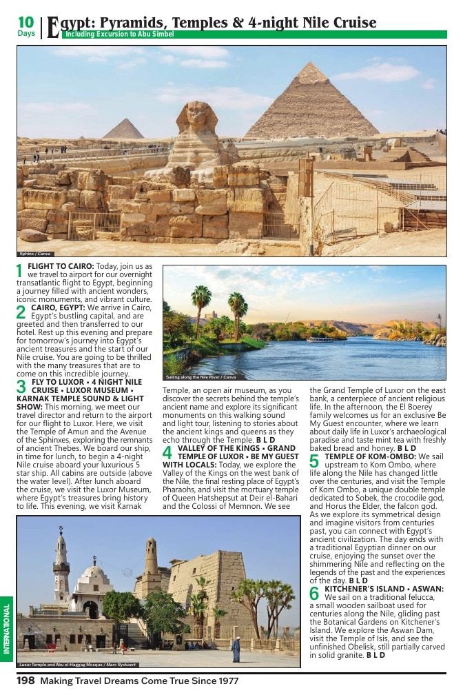 Christian Tours Travel Adventures Catalog Weekly Ad January 1 - December 31, 2026