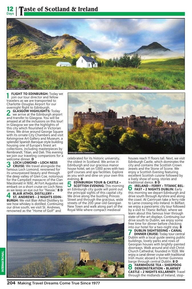 Christian Tours Travel Adventures Catalog Weekly Ad January 1 - December 31, 2026