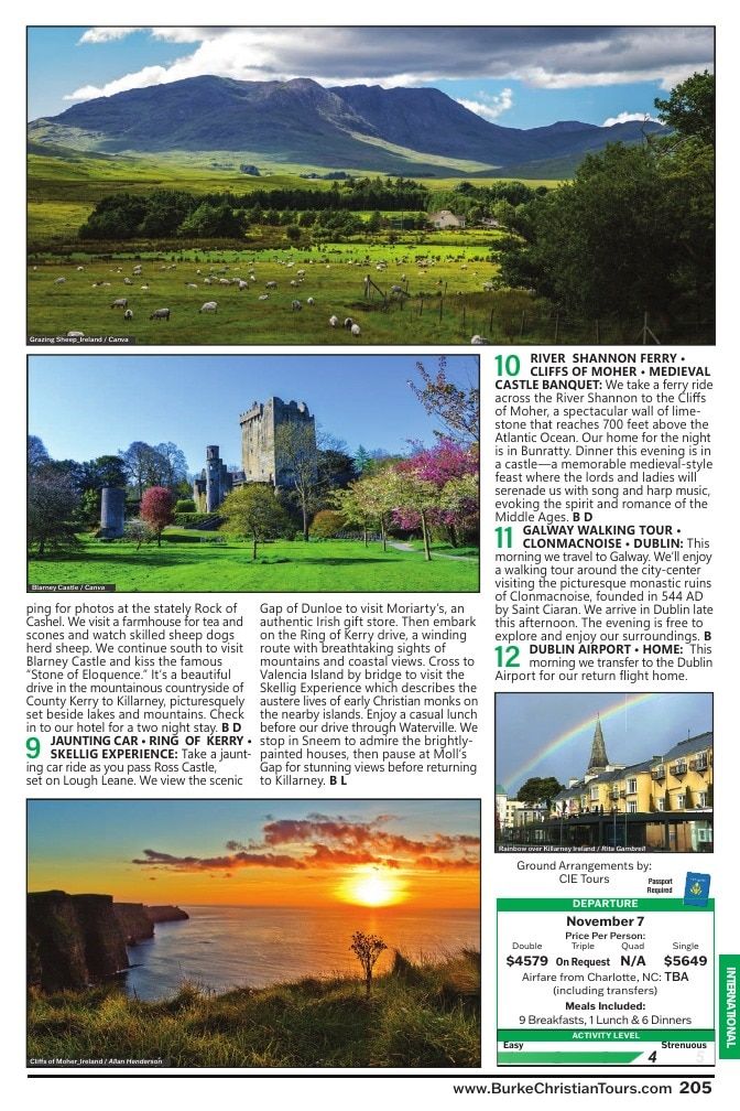 Christian Tours Travel Adventures Catalog Weekly Ad January 1 - December 31, 2026