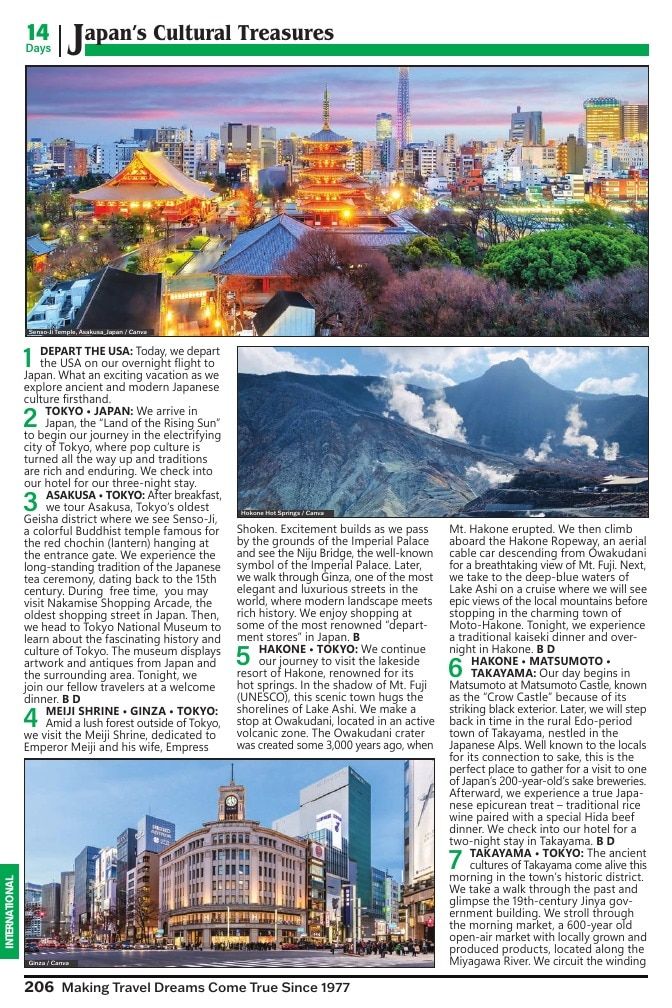 Christian Tours Travel Adventures Catalog Weekly Ad January 1 - December 31, 2026