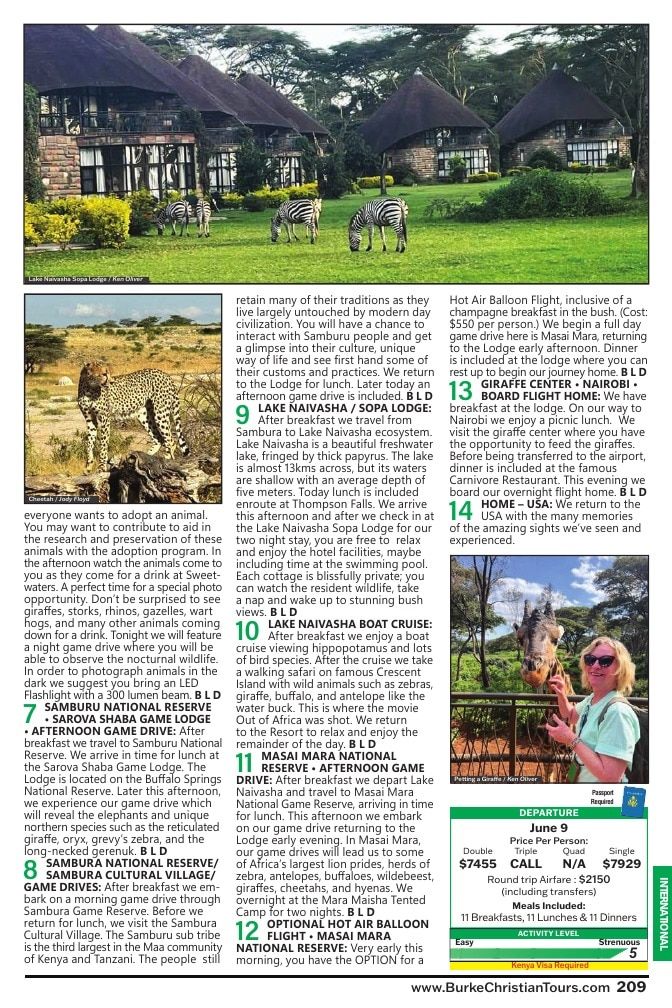 Christian Tours Travel Adventures Catalog Weekly Ad January 1 - December 31, 2026