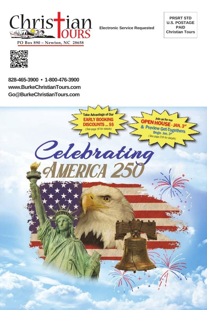 Christian Tours Travel Adventures Catalog Weekly Ad January 1 - December 31, 2026