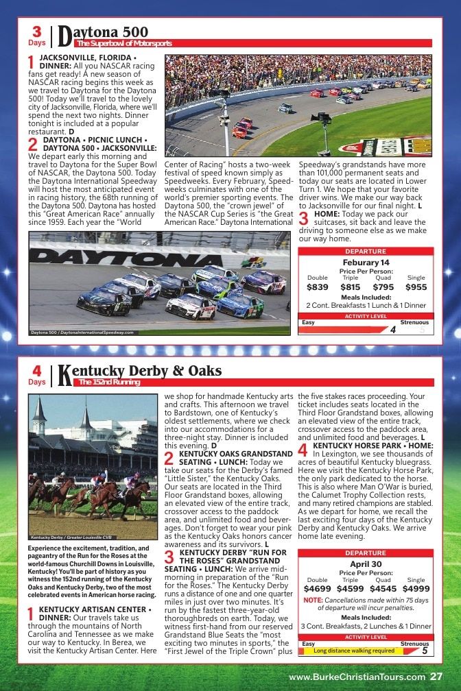 Christian Tours Travel Adventures Catalog Weekly Ad January 1 - December 31, 2026