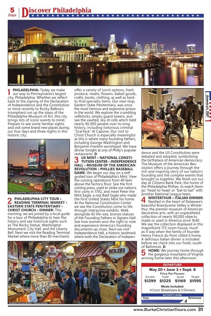 Christian Tours Travel Adventures Catalog Weekly Ad January 1 - December 31, 2026