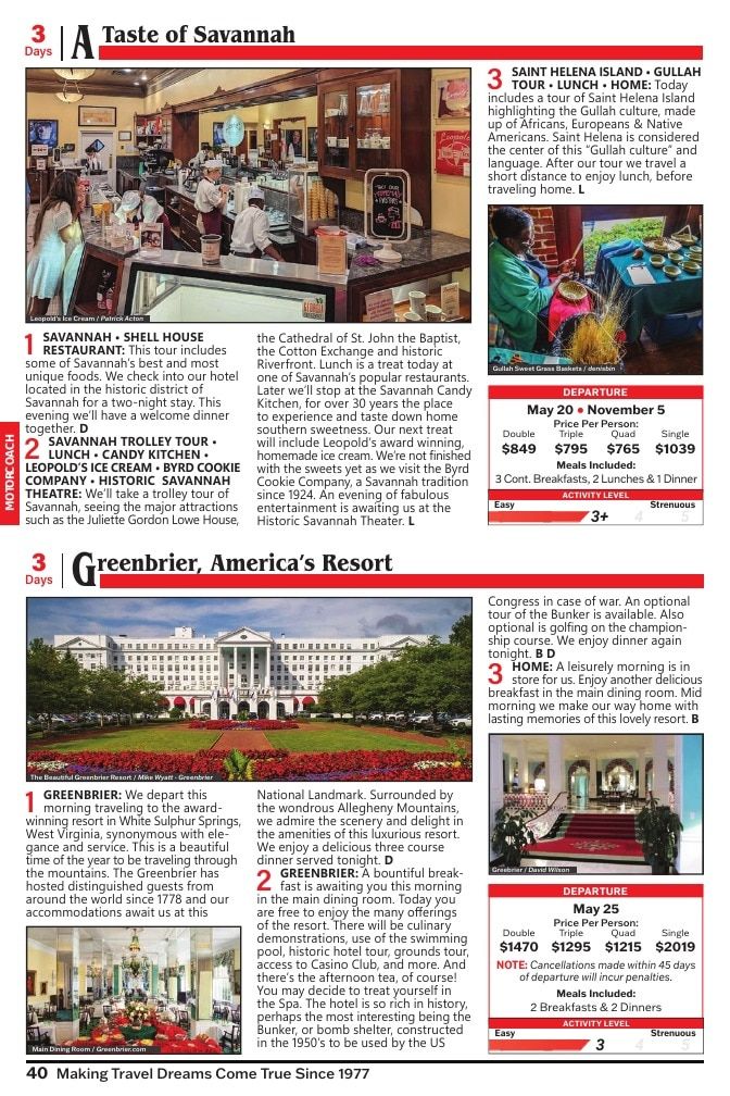 Christian Tours Travel Adventures Catalog Weekly Ad January 1 - December 31, 2026