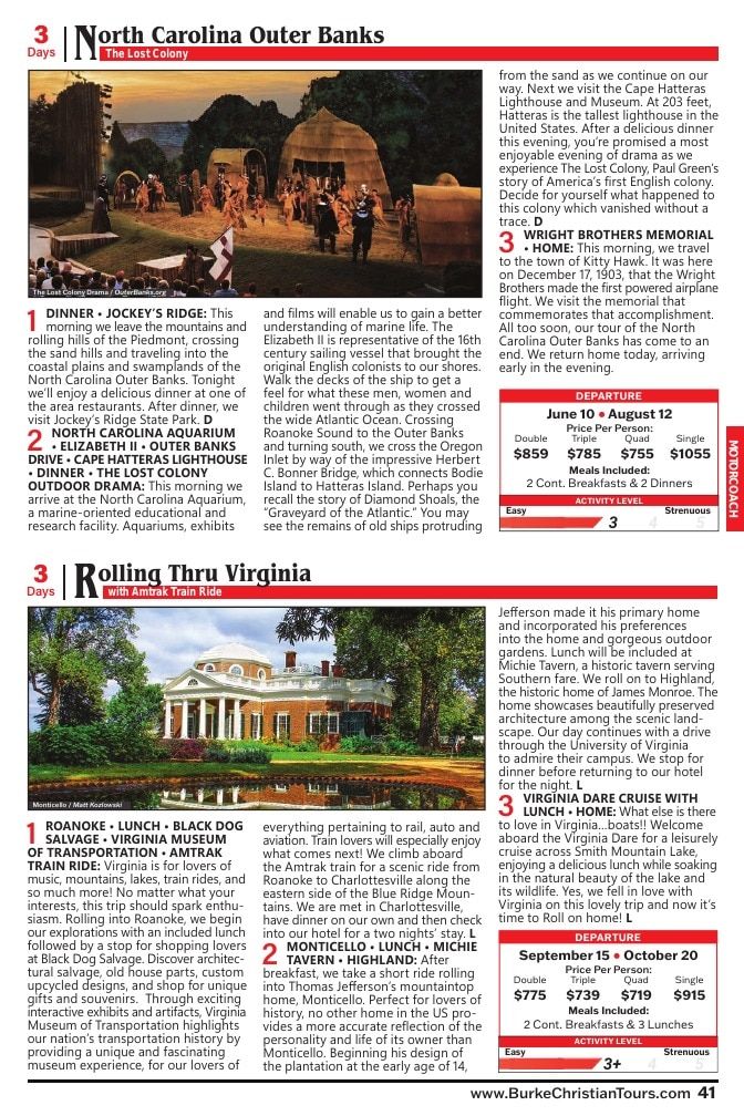 Christian Tours Travel Adventures Catalog Weekly Ad January 1 - December 31, 2026