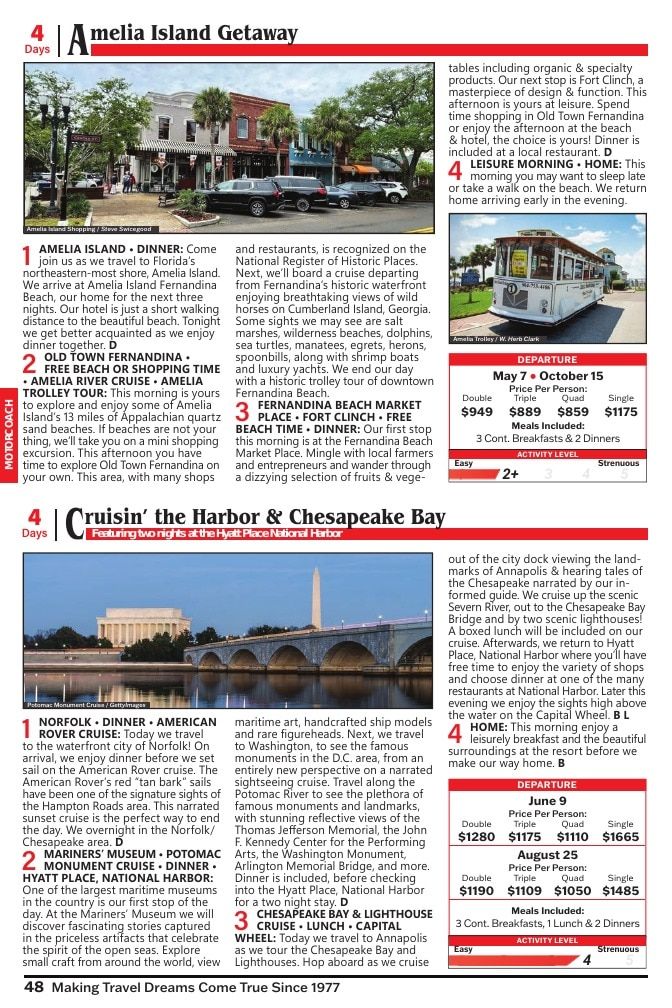 Christian Tours Travel Adventures Catalog Weekly Ad January 1 - December 31, 2026