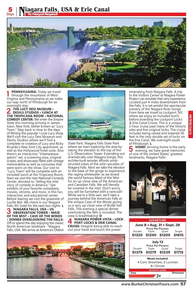 Christian Tours Travel Adventures Catalog Weekly Ad January 1 - December 31, 2026