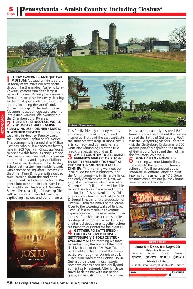 Christian Tours Travel Adventures Catalog Weekly Ad January 1 - December 31, 2026