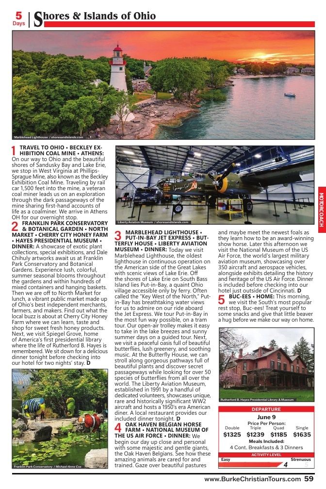 Christian Tours Travel Adventures Catalog Weekly Ad January 1 - December 31, 2026