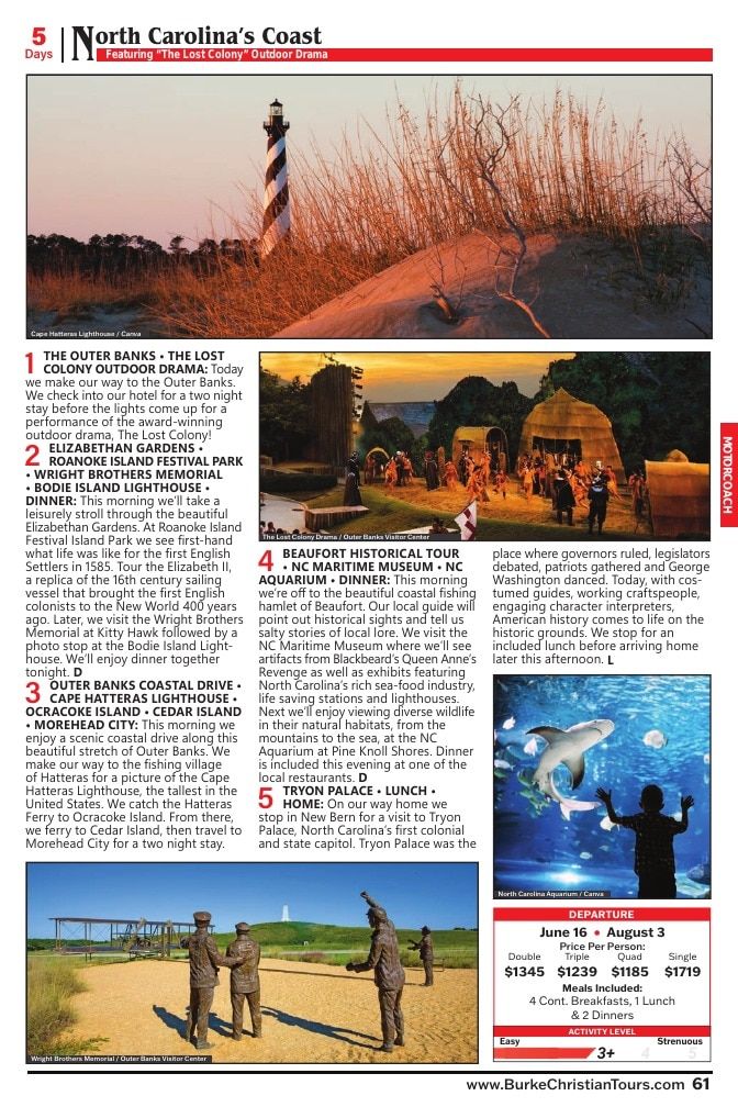 Christian Tours Travel Adventures Catalog Weekly Ad January 1 - December 31, 2026