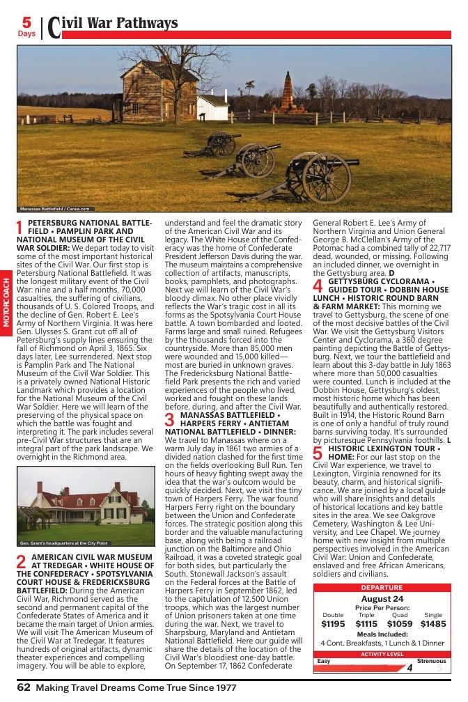 Christian Tours Travel Adventures Catalog Weekly Ad January 1 - December 31, 2026