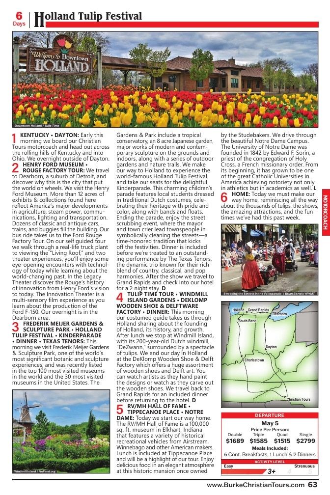 Christian Tours Travel Adventures Catalog Weekly Ad January 1 - December 31, 2026