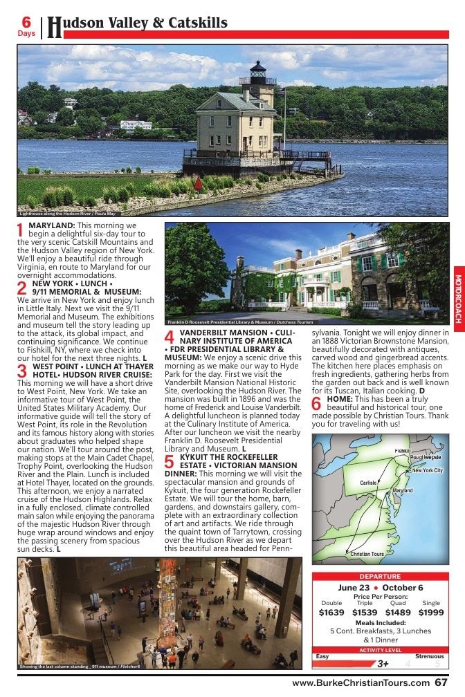 Christian Tours Travel Adventures Catalog Weekly Ad January 1 - December 31, 2026