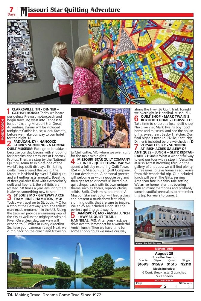 Christian Tours Travel Adventures Catalog Weekly Ad January 1 - December 31, 2026