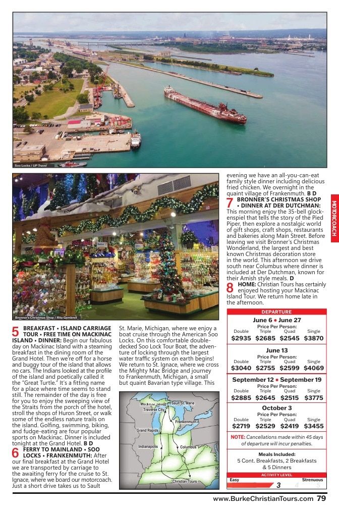 Christian Tours Travel Adventures Catalog Weekly Ad January 1 - December 31, 2026