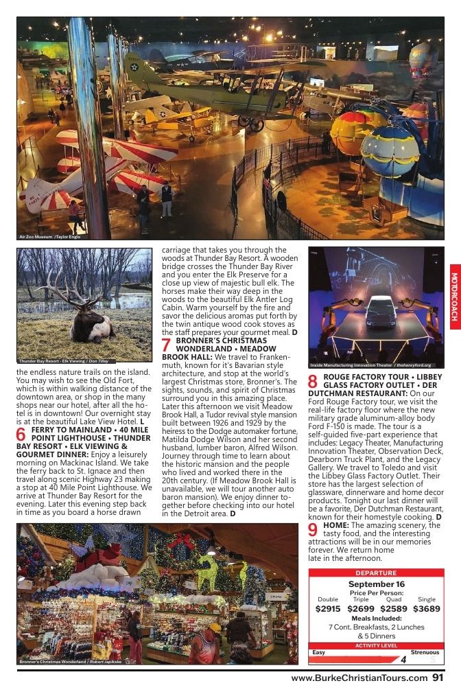 Christian Tours Travel Adventures Catalog Weekly Ad January 1 - December 31, 2026
