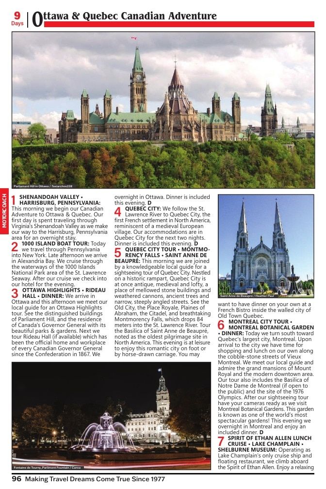 Christian Tours Travel Adventures Catalog Weekly Ad January 1 - December 31, 2026