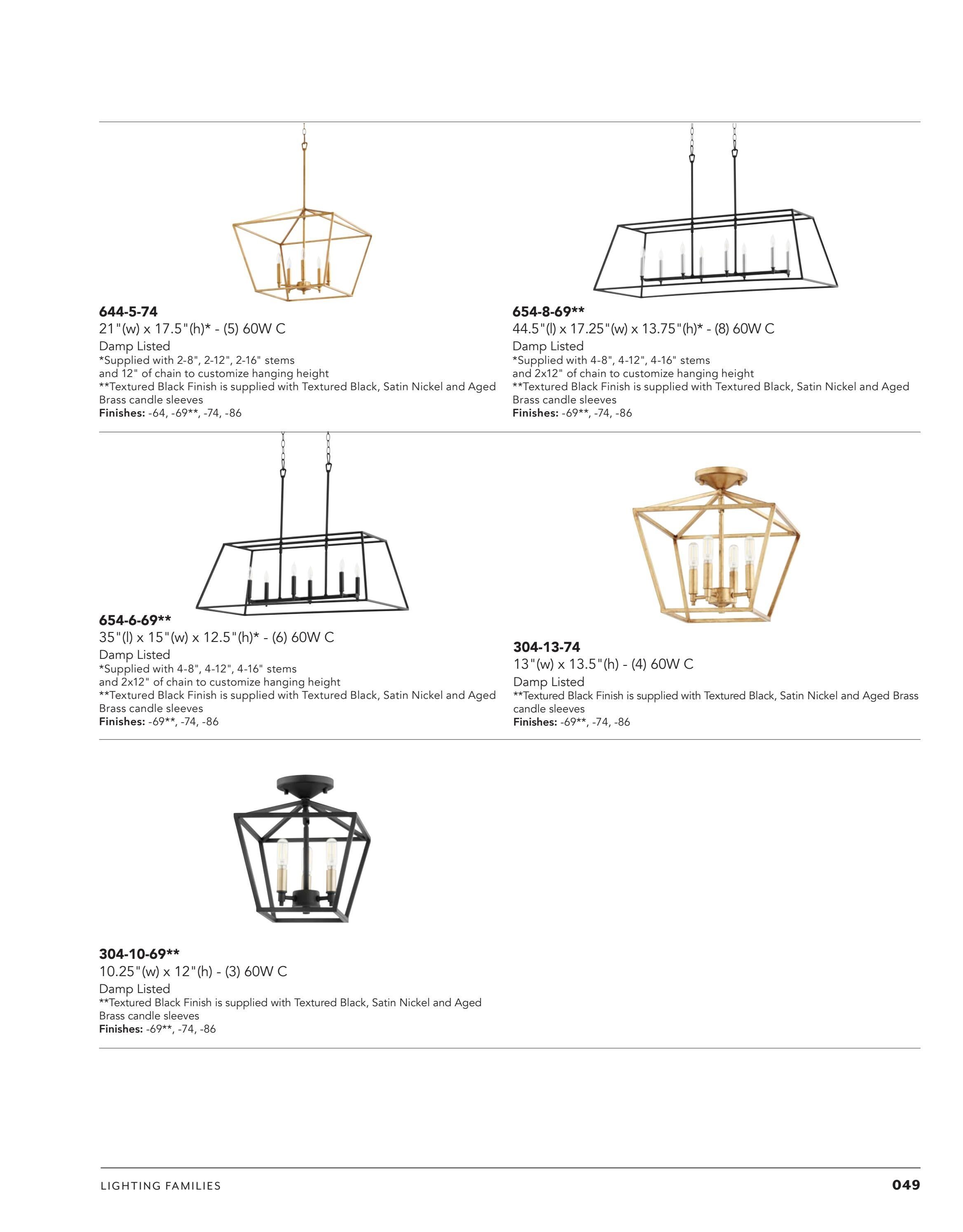 Main Street by Quorum Lighting Catalog Weekly Ad January 1 - December 31, 2026