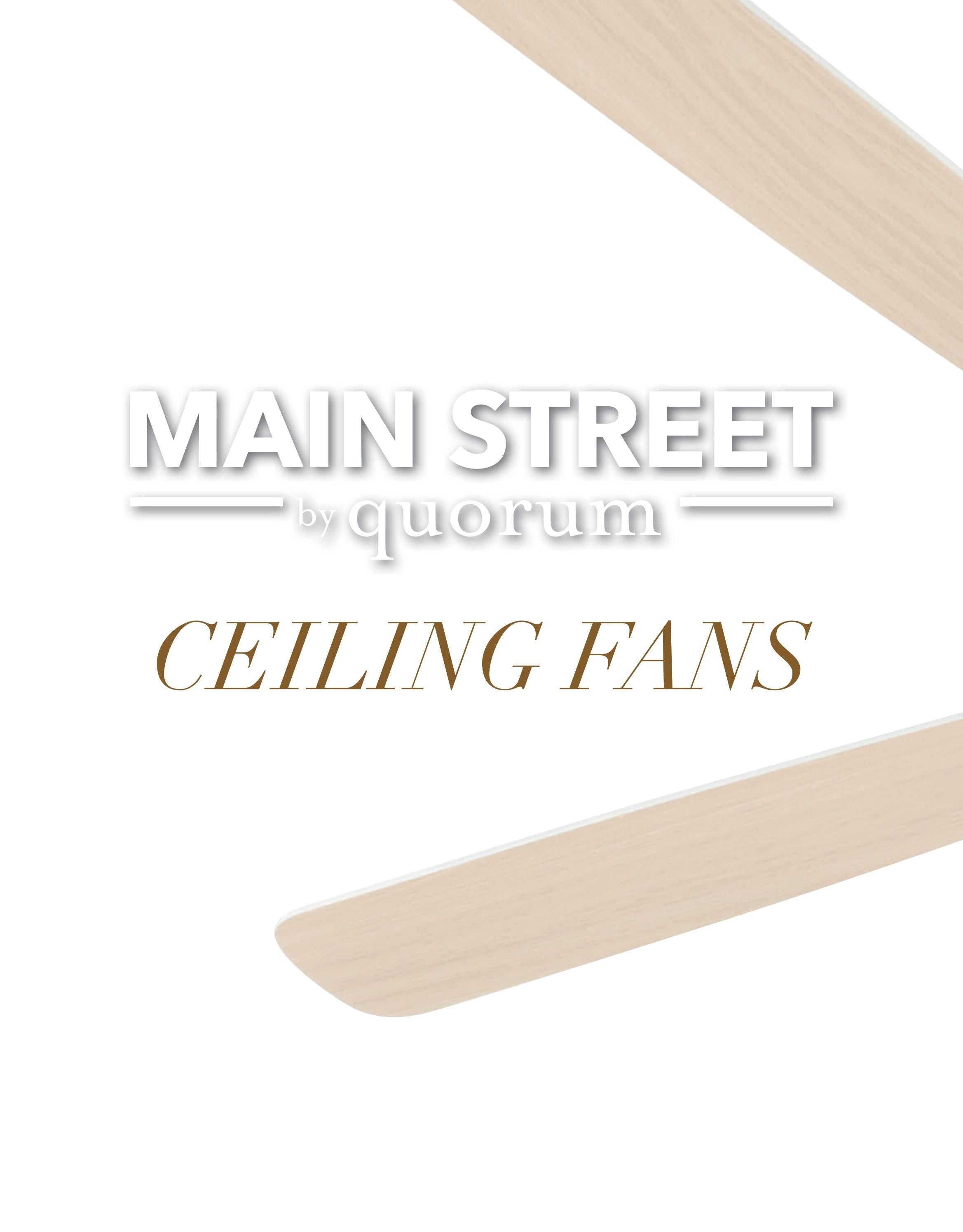 Main Street by Quorum Lighting Catalog Weekly Ad January 1 - December 31, 2026