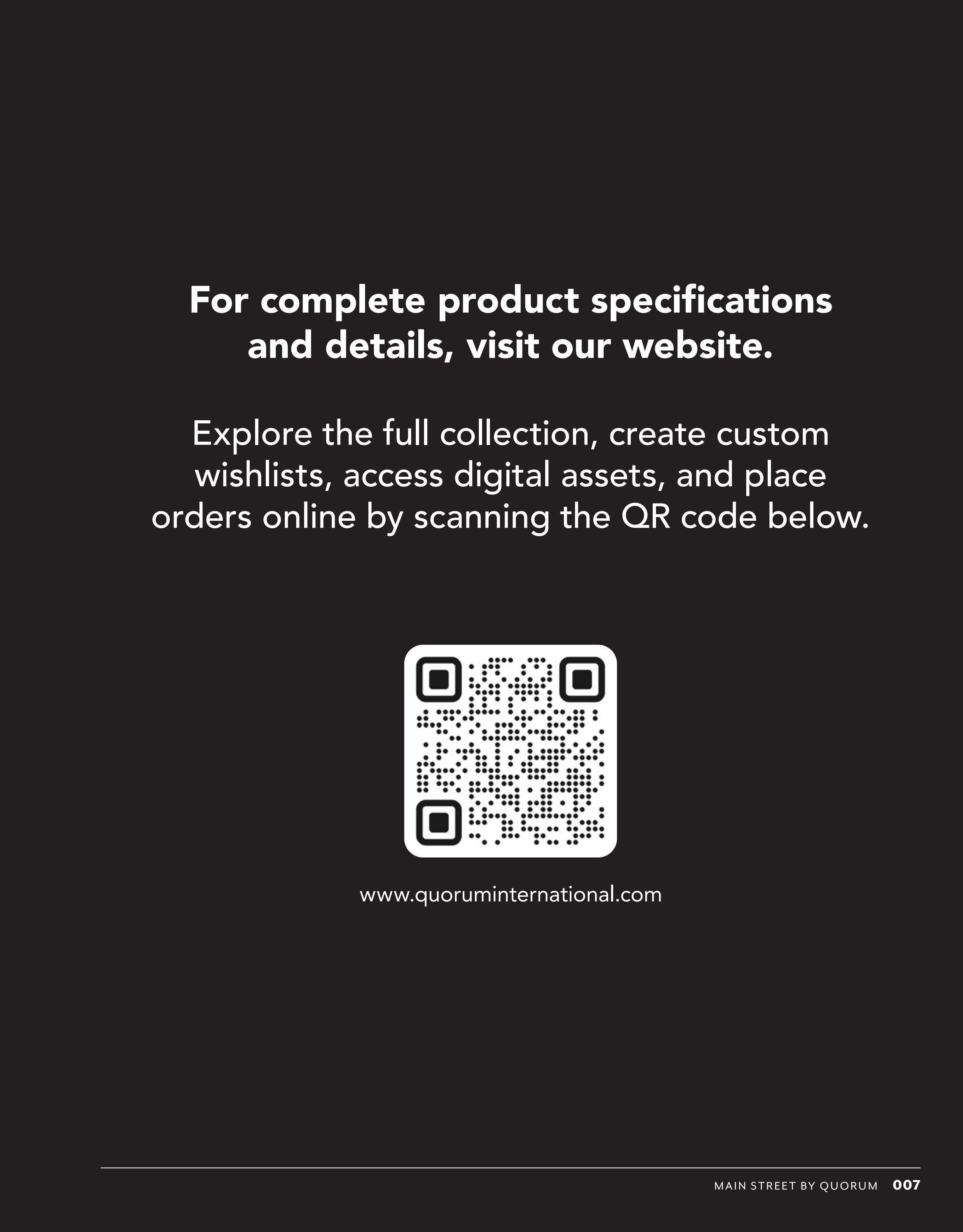 Main Street by Quorum Lighting Catalog Weekly Ad January 1 - December 31, 2026