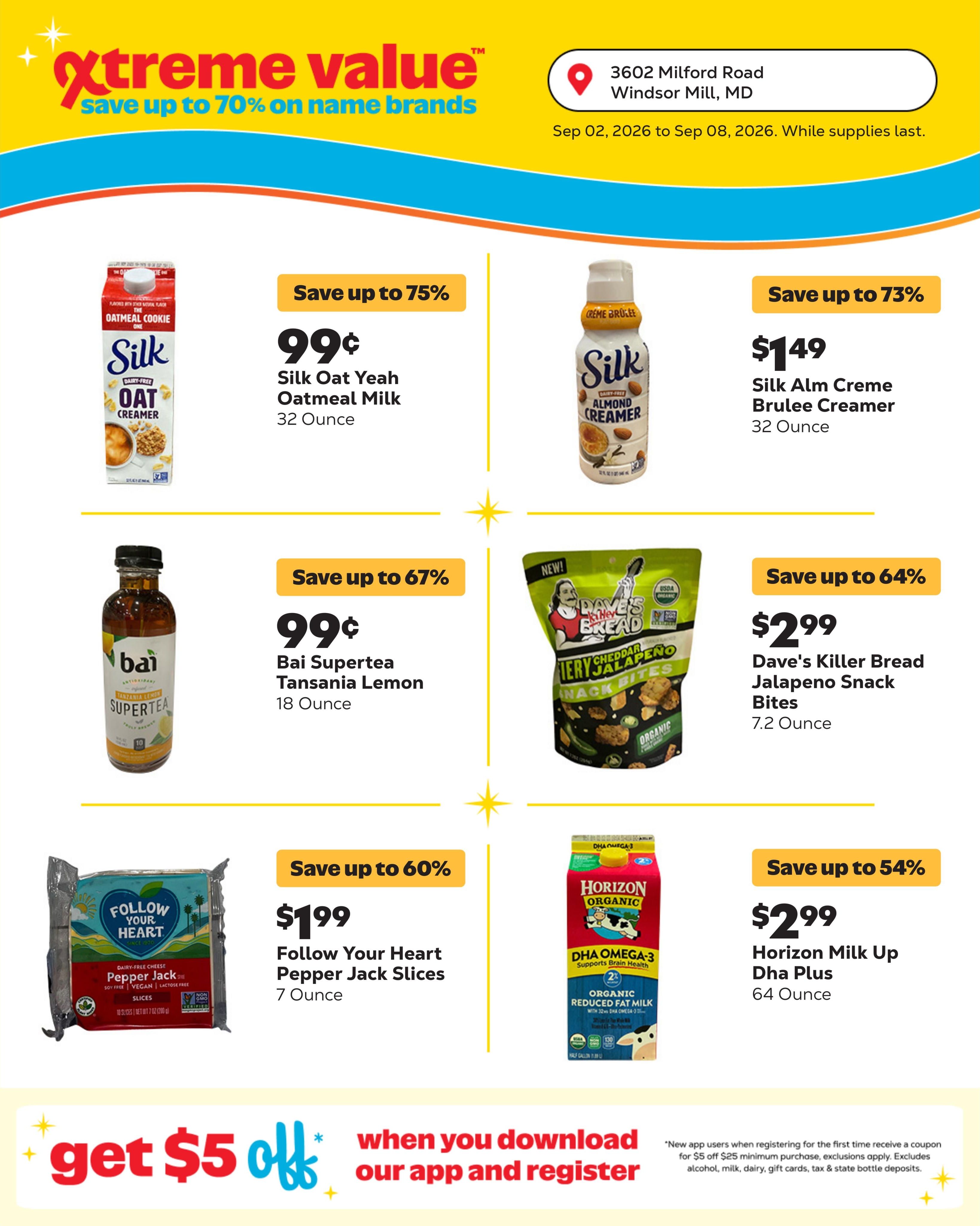 Grocery Outlet (Baltimore Area, MD) Weekly Ad September 2 - 8, 2026