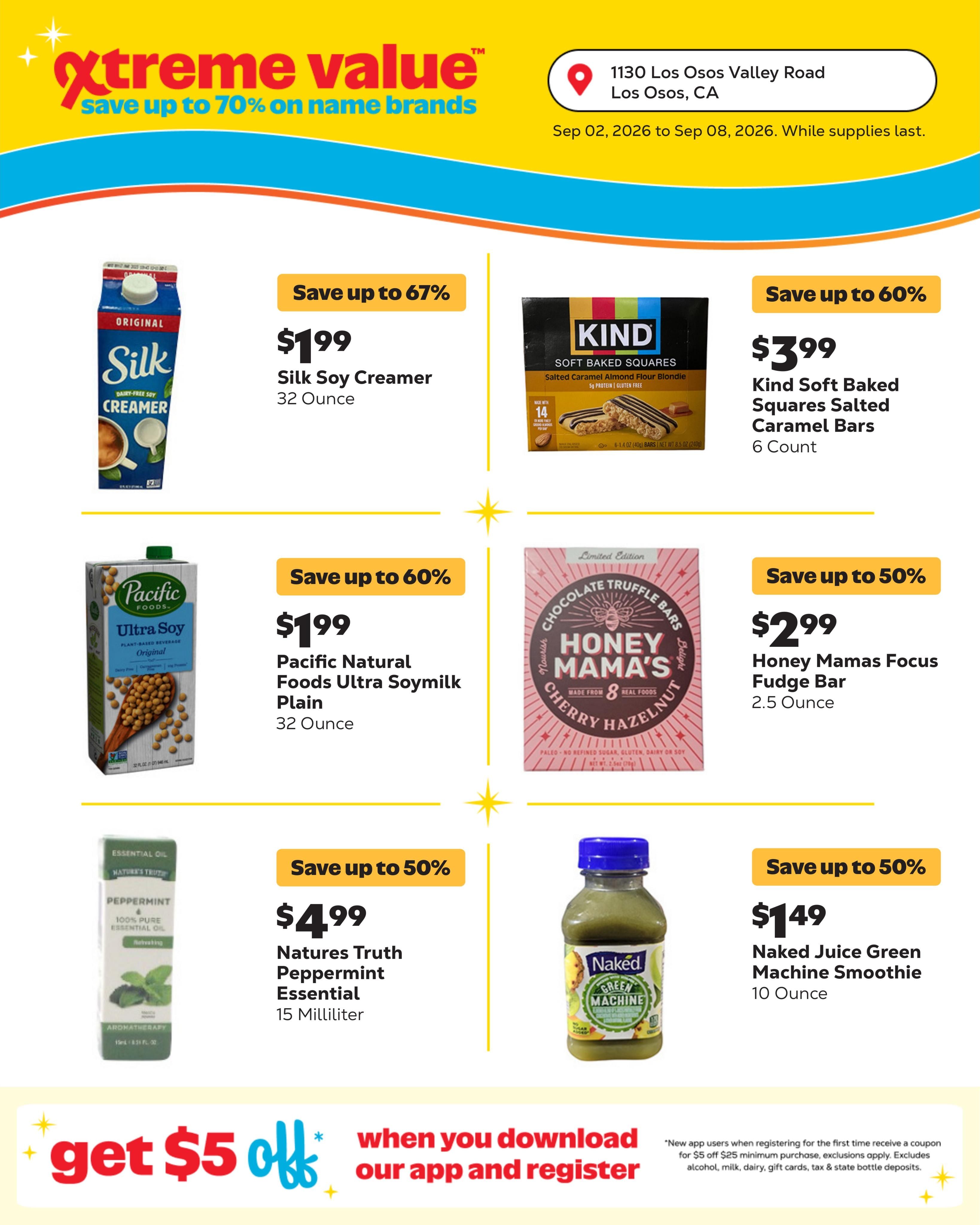 Grocery Outlet (Cambria Area, CA) Weekly Ad September 2 - 8, 2026
