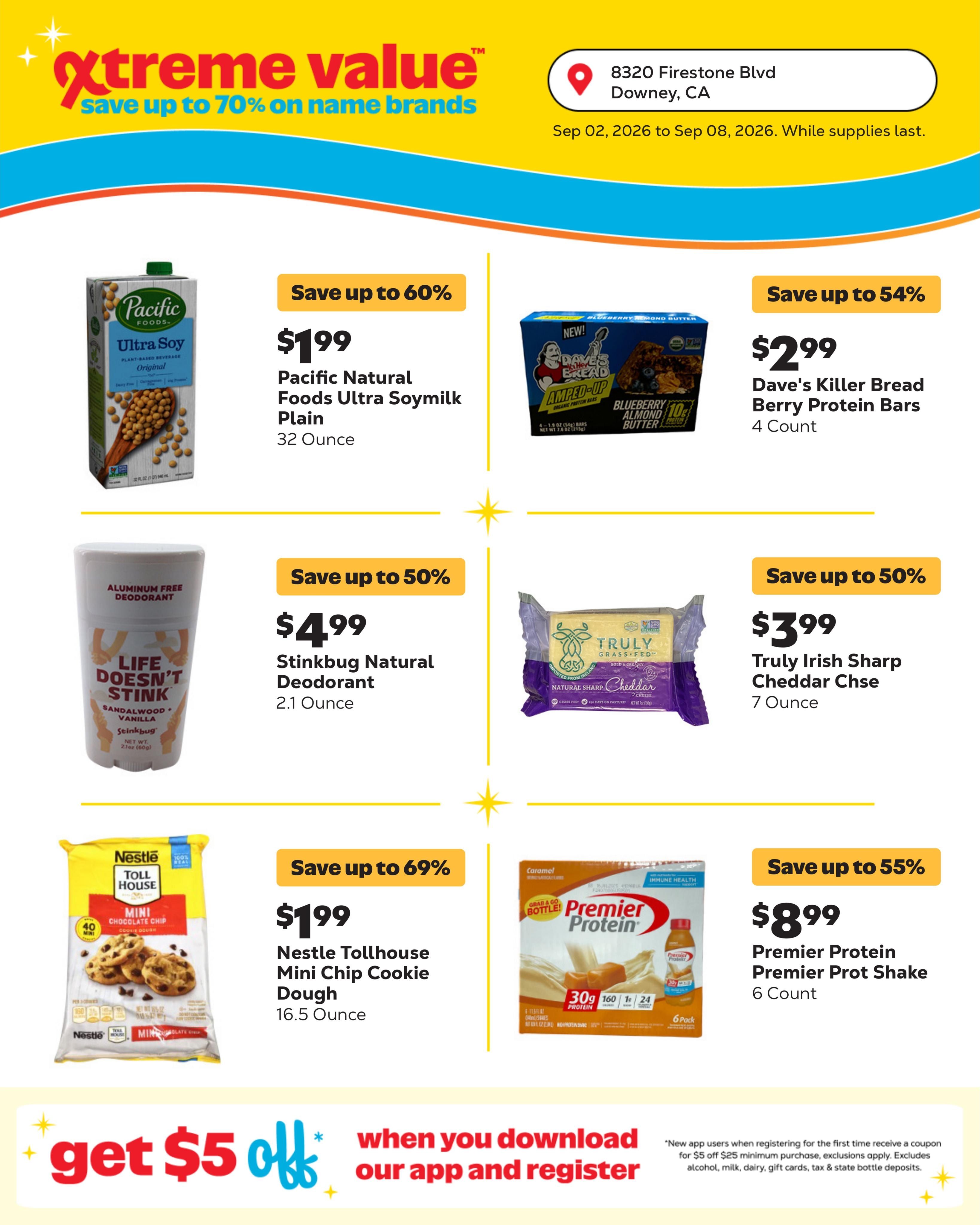 Grocery Outlet (Downey Area, CA) Weekly Ad September 2 - 8, 2026